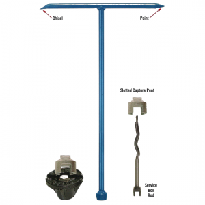 Point x Chisel Combo Key with Slotted Pent