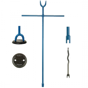 rod x 2 hole with extended shaft