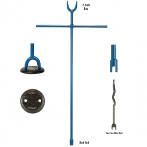 Rod x 2-Hole SB Wrench with Extended Shaft