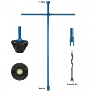 Rod X Pent SB Wrench with Extended Shaft