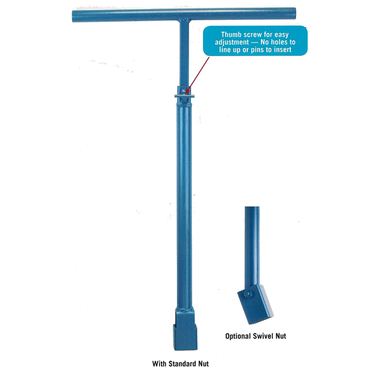 Straight Handle Telescopic Gate Wrench