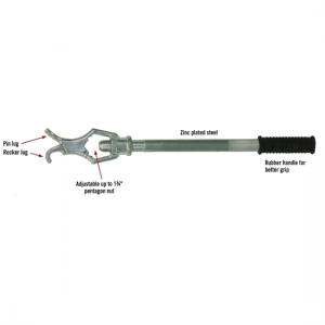 16" Adjustable Hydrant Wrench