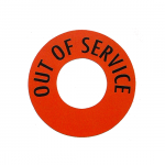 Hydrant out of Service Sign 7″ O.D., 3 1/4″ I.D.